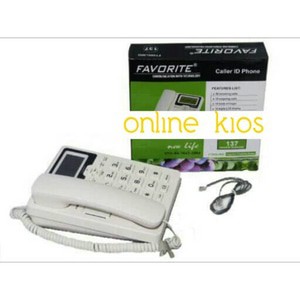 FAVORITE 137 - Telepon Kabel Rumah / Kantor