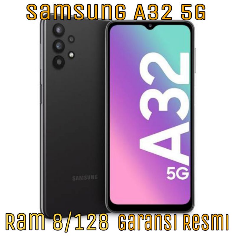 HP Samsung A32 5G Ram 8/128 (Bonus Temp.Glass + Silikon)
