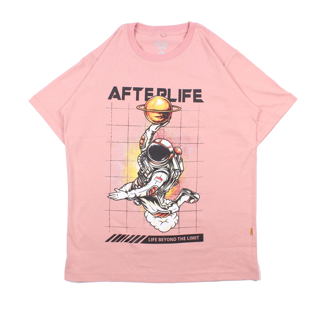 AFTERLIFE - Tshirt Astro Ball Peach Pink | 21026C