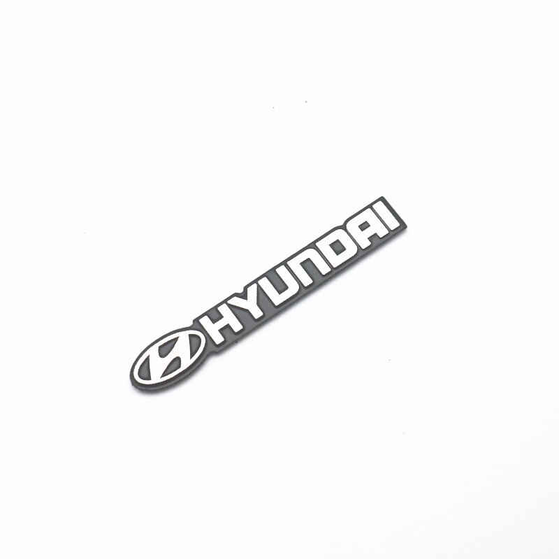 4pcs Stiker Emblem 3d Bahan Aluminum Untuk Speaker Audio Hyundai Getz Accent Atoz I20 Avega Trajet H1