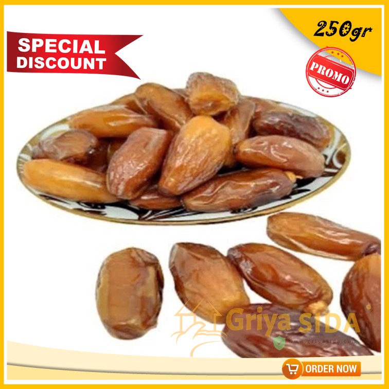 Kurma tunisia hidayah 250gr harga grosir kurma tunisia madu hidayah PROMO