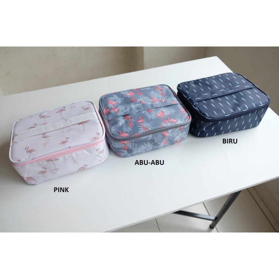 Tas Kosmetik Travel / Tas Make Up Travel / Cosmetic Make Up Bag Pouch