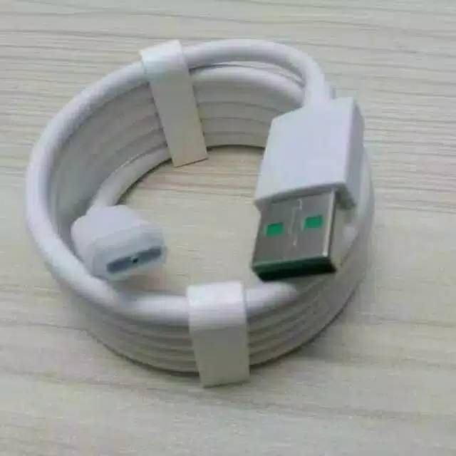 New Kabel Data Charger OPPO A5 2020- A9 2020-REALME 5PRO VOOC 3.0 USB TYPE-C Original 100%