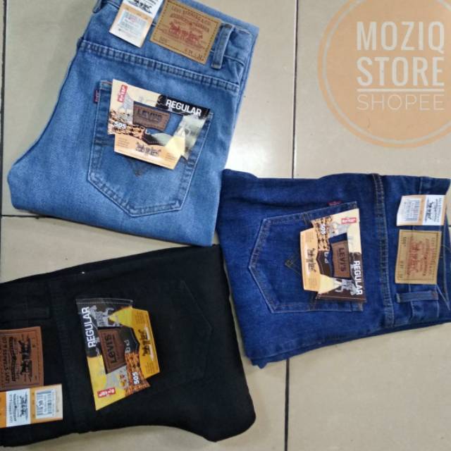 CELANA JEANS PANJANG STANDAR PRIA / CELANA JEANS PANJANG PRIA  27 sampai 38