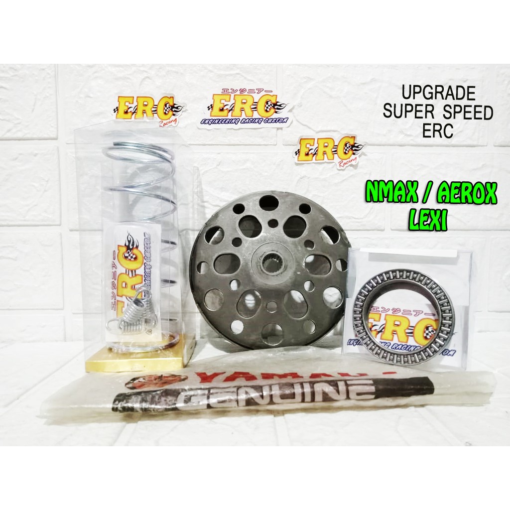 PAKET UPGRADE SUPER SPEED NMAX AEROX LEXI MANGKOK GANDA CUSTOM ERC ORIGINAL