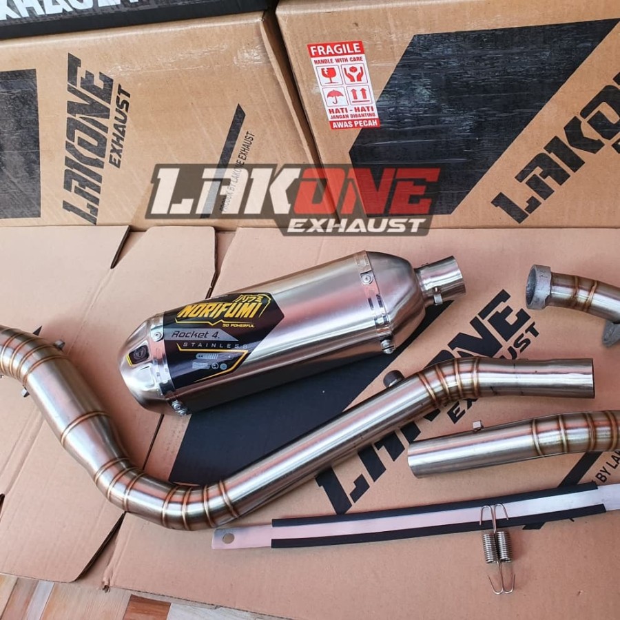 KNALPOT RACING HONDA CRF230 250R CRF 230L 250F 250 RALLY 250L NORIFUMI FF