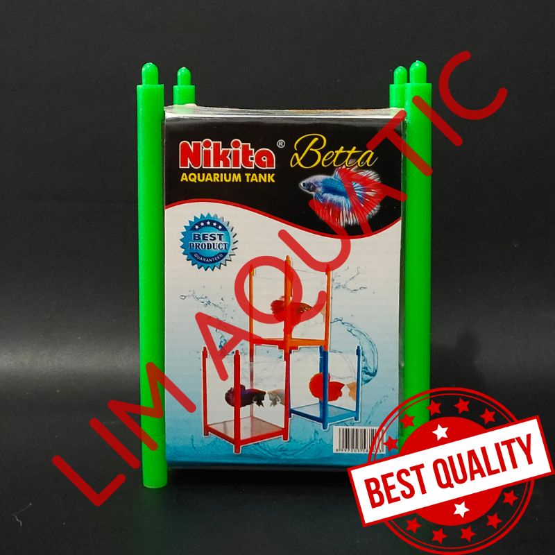 AQUARIUM CUPANG NIKITA / AQUARIUM NIKITA BETTA / SOLITER CUPANG