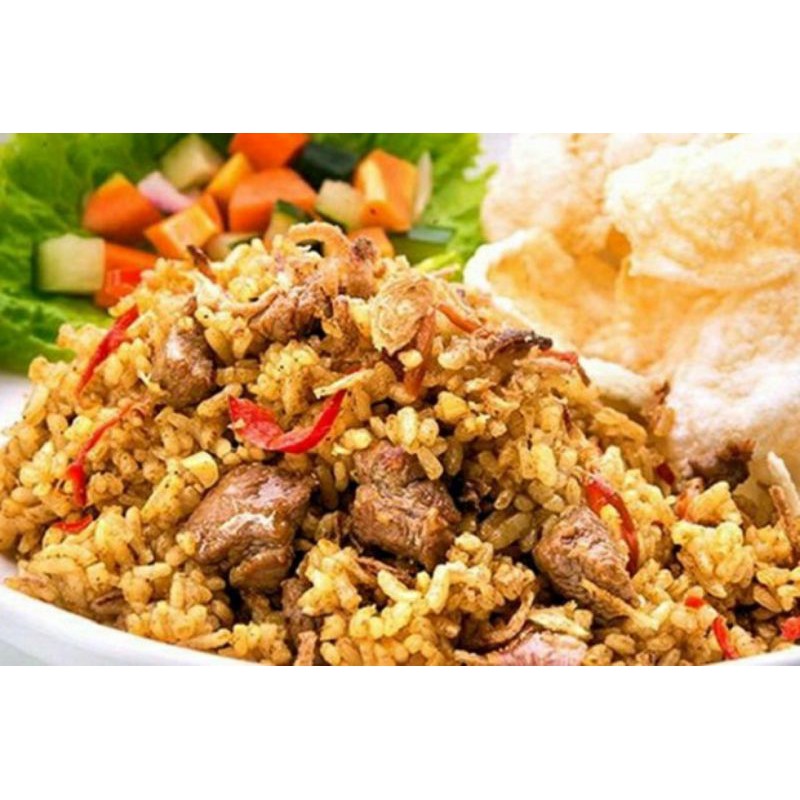 

Nasi goreng Daging Sapi.