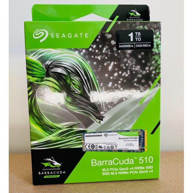 SSD NVMe Seagate Barracuda 510 1TB