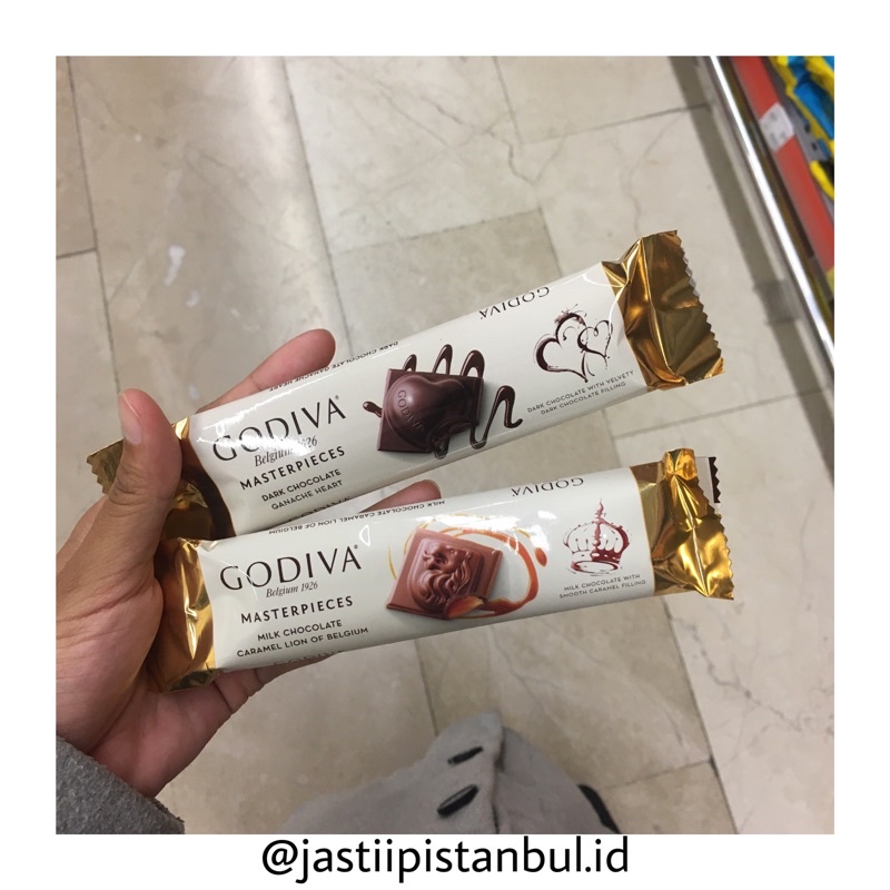 

Coklat Turki Godiva (bungkus) *Dark Chocolate & Milk Chocolate*