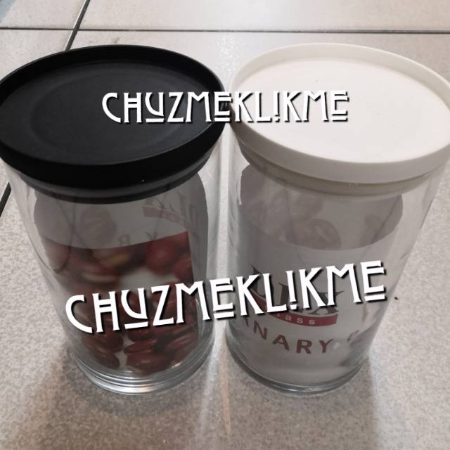 Toples kaca Dlx/Toples kue kaca/Toples kaca serbaguna