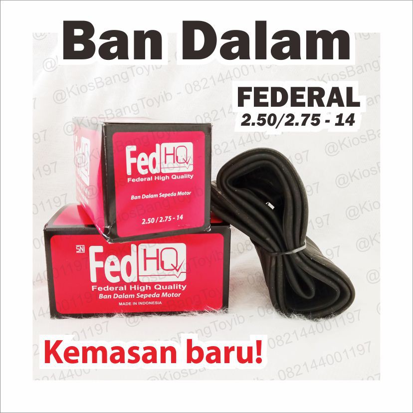 Ban Dalam Motor Bebek Matic Trail Ring 14 Ring 17 Ring 16 ✦FEDERAL HQ✦