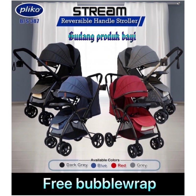 stroller pliko stream pk 387