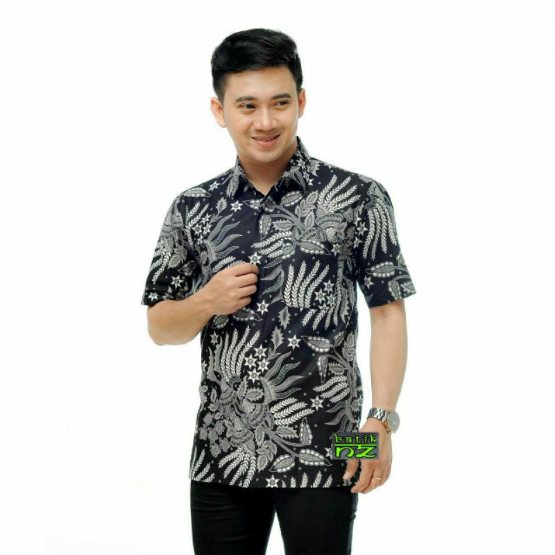 KEMEJA BATIK PRIA LENGAN PENDEK BIG SIZE JUMBO M.L.XL.XXL.3XL.4XL.5XL.6XL