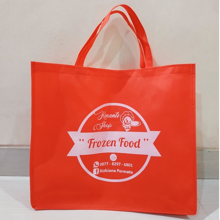 

Tas jinjing Spunbon sablon / Tas Spunbon / Goodiebag / Souvenir / TAS PROMOSI / TAS JINJING / TAS KADO / TAS SOUVENIR