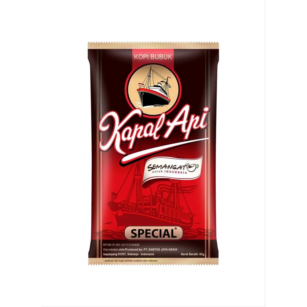 

Kopi kapal api Special tanpa gula 150g -Bloralapak