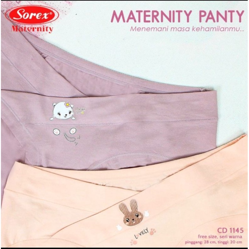 Celana dalam ibu hamil Maternity panty sorex 1145