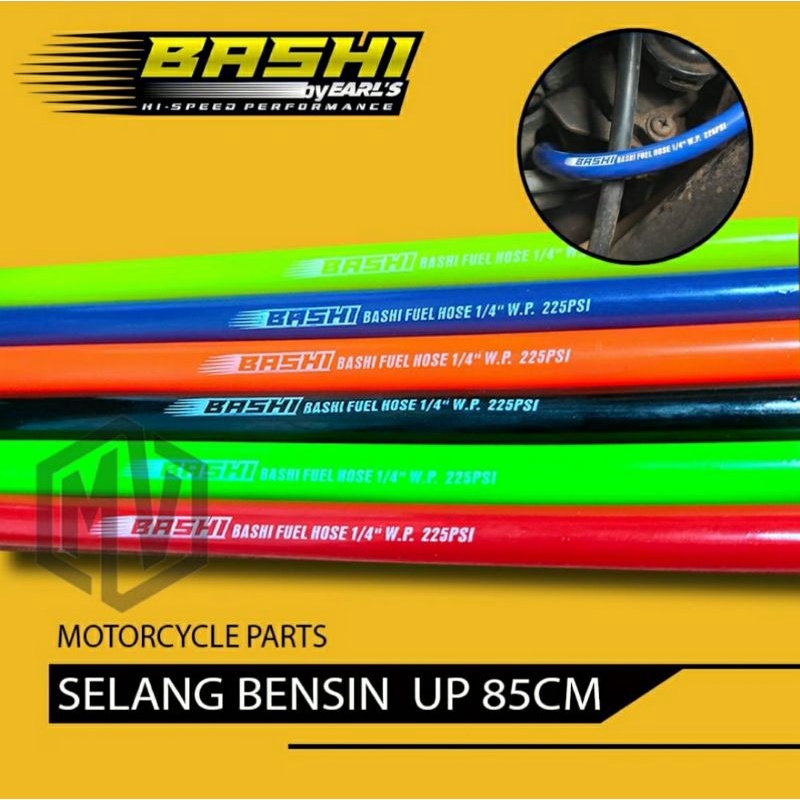 SELANG BENSIN WARNA SELANG BENSIN BASHI BY EARLS SELANG BENSIN MOTOR  MIO BEAT SCOOPY VIXION SATRIA FU  RXKING DLL