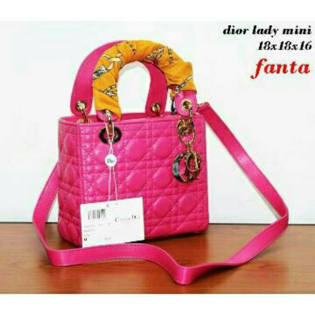 TAS BATAM TAS FASHION DIOR MINI 886  TANPA SYAL SUPER , UK 20x15 CM,120.000RB READY