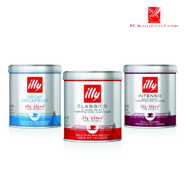 

Illy Coffee Ground 125gr