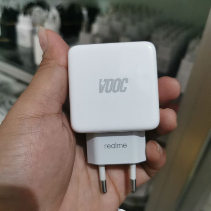 Kepala Adaptor Realme 20w Copotan Narzo 20A Bekas Copotan