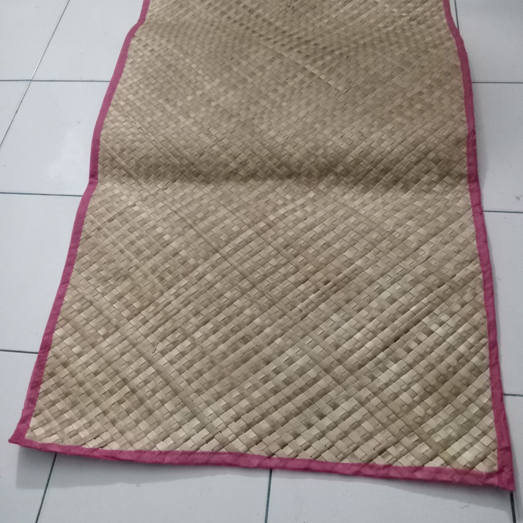 Gardenglories Tikar Pandan Anyam Jahit Kain Samping Tikar Piknik Tikar Anyaman Tikar Alas Tikar