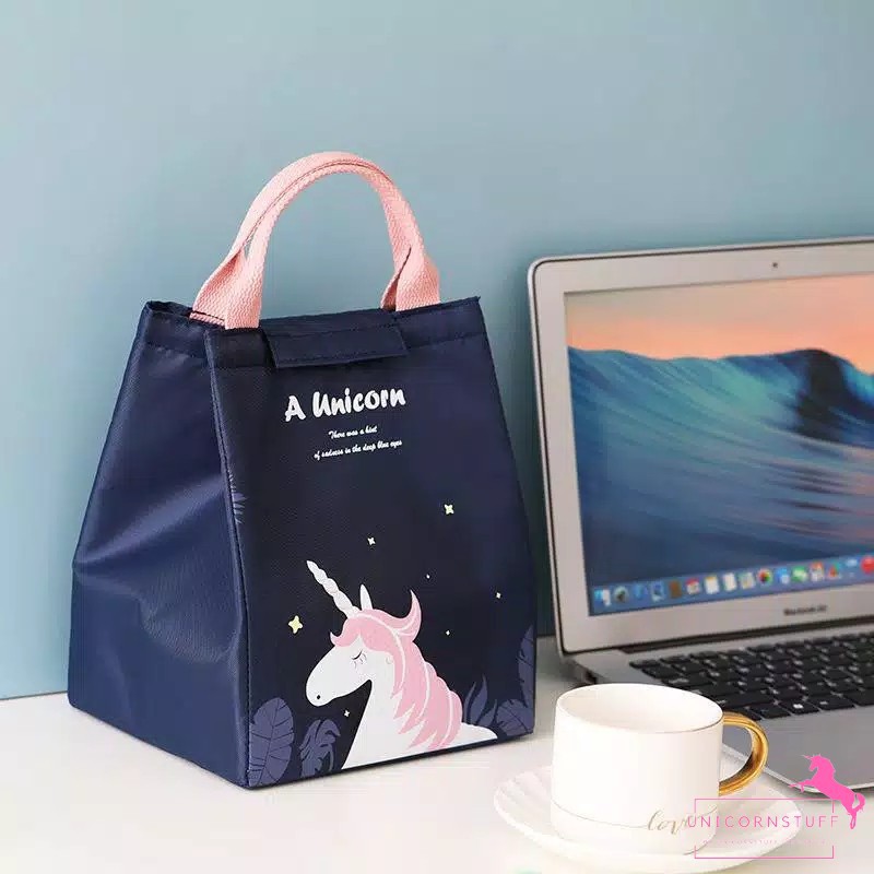 Tas Bekal Unicorn Tas Tepak Makan Unicorn Lunch Bag Unicorn Lunch Cooler Bag