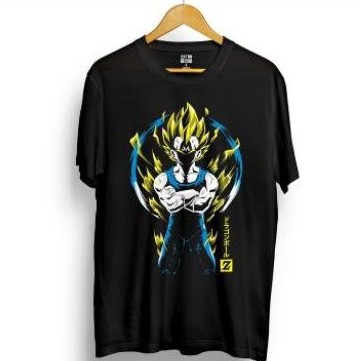 BAJU KAOS VEGETA MAJIN WARRIOR DRAGON BALL PREMIUM ORIGINAL