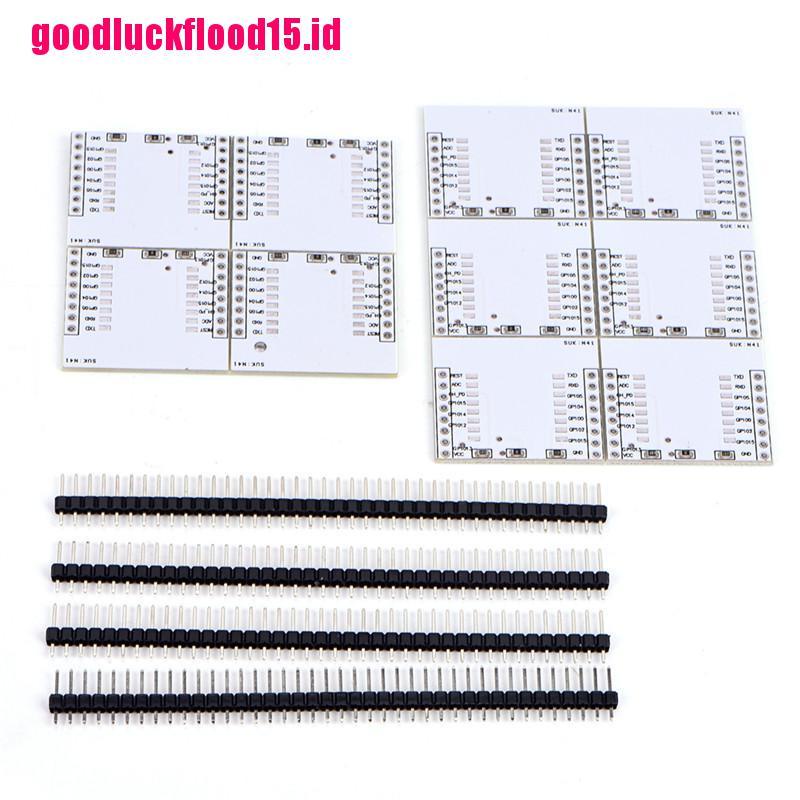 {LUCKID}ESP8266 ESP-12E ESP-12F Wireless Transceiver Adapter Module 3.3V Regulator