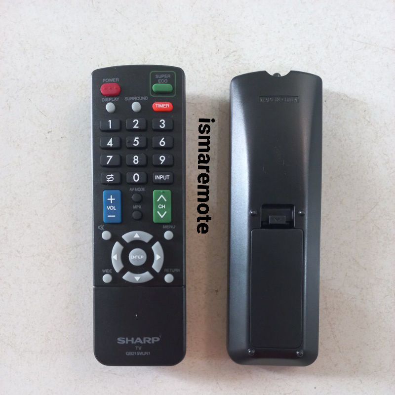 REMOTE REMOT TV SHARP AQUOS LCD LED GB215WJN1 ORIGINAL