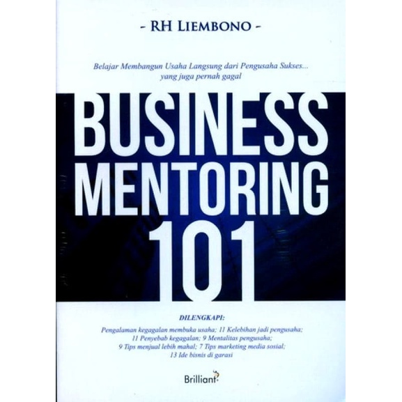 BARU Buku Business Mentoring 101 . Rh Liembono