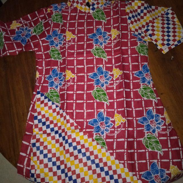 Tunik Hidori Tunik Batik Cantik Keren Gaul Tunic Batik Warna Seragaman Batik Kerja Modern Bagus