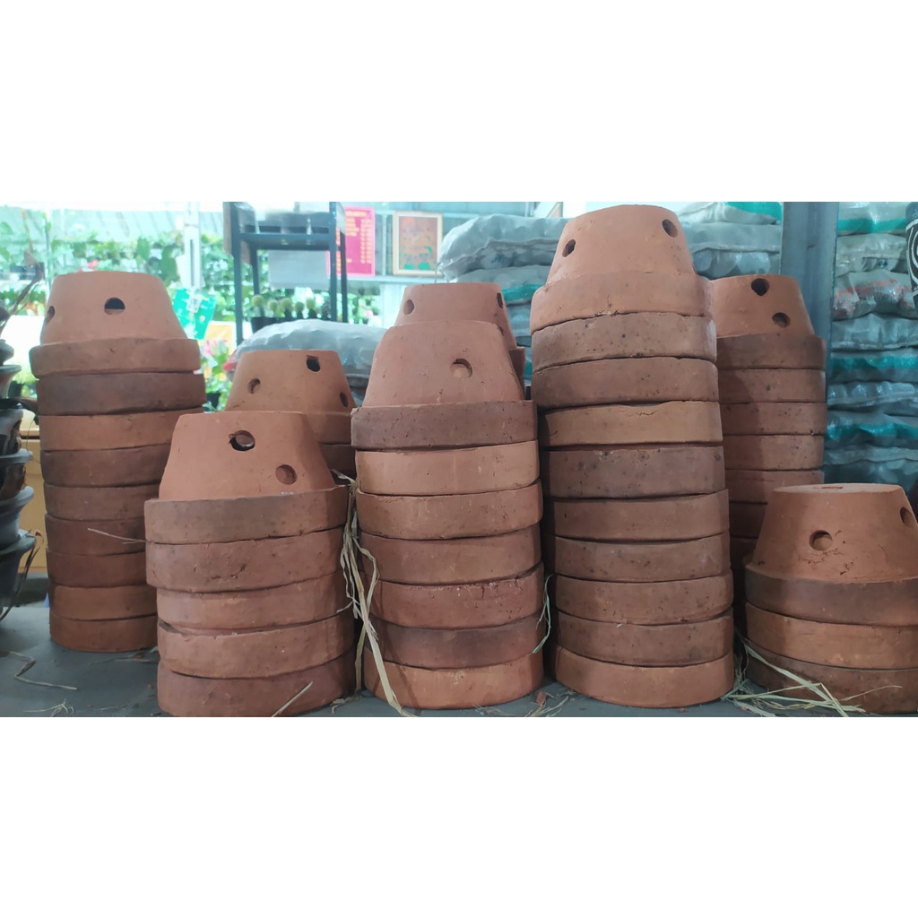 pot anggrek/pot tanah/pot gerabah