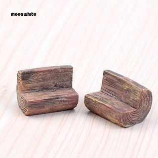 Mwarna Miniatur Kursi  Sofa  Mini  untuk Dekorasi Rumah 