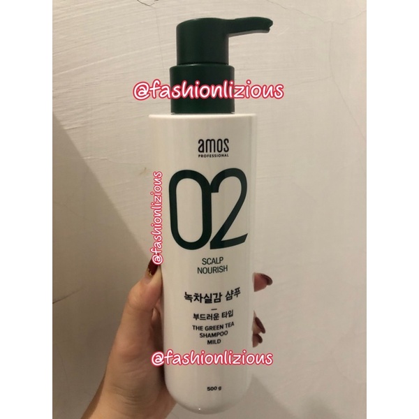 Amos Professional Green Tea/ Greentea shampoo Original
