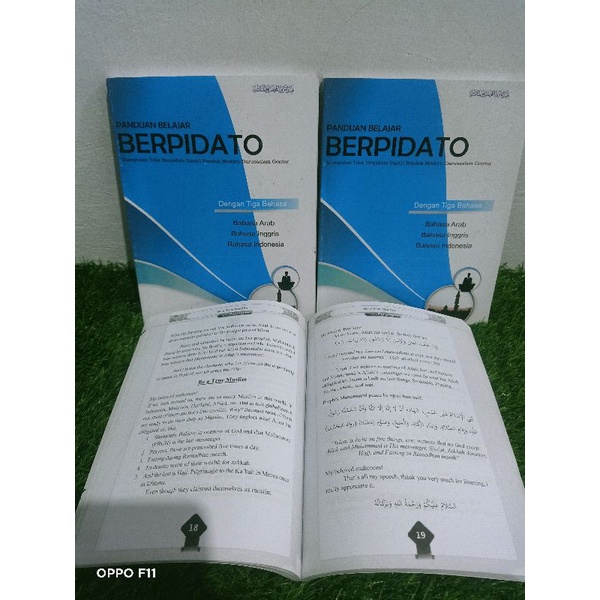 

Buku panduan belajar berpidato KMI gontor