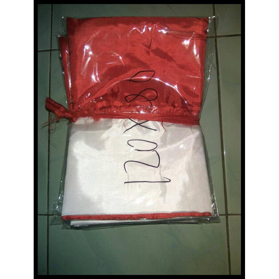 BENDERA MERAH PUTIH UKURAN 120 X 80