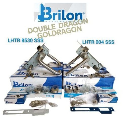 Kunci Set Aluminium Brilon 30 Mm (handle Brilon + Kunci Brilon)