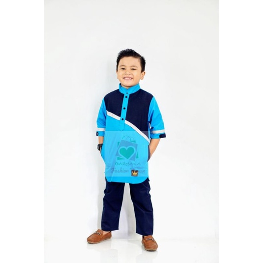 TERBARU BAJU KOKO ANAK MODEL KURTA BAHAN KATUN SIGARET TEBAL HALUS DAN LEMBUT 4-9 TAHUN
