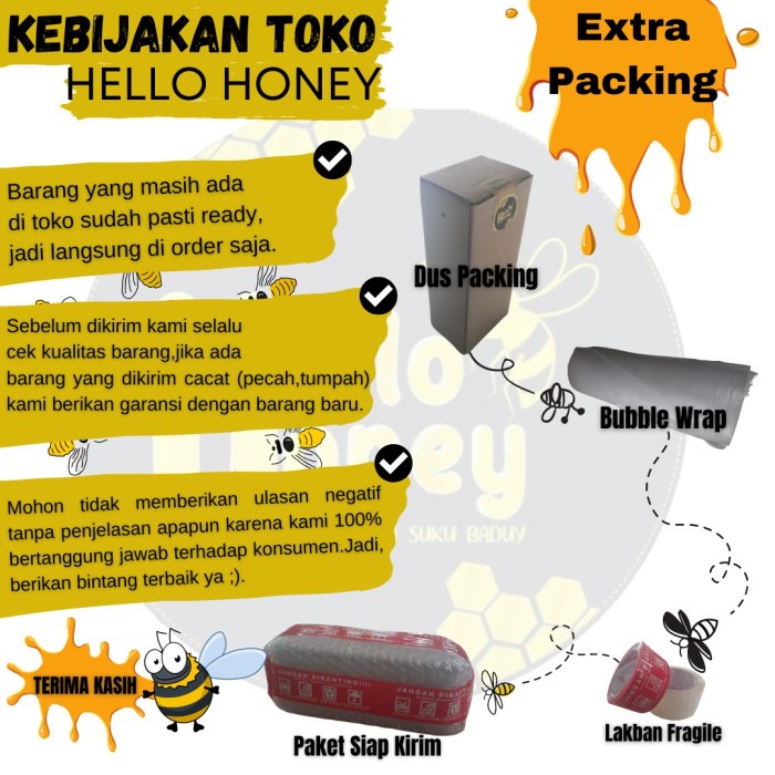 

02 Hellohoney Madu Hutan Asli ( Manis 1Kg ) 100% Ds51Ghg