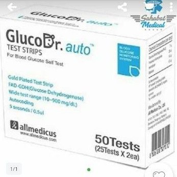 Strip Gluco Dr Auto / Strip Gula Darah Gluco Dr Auto