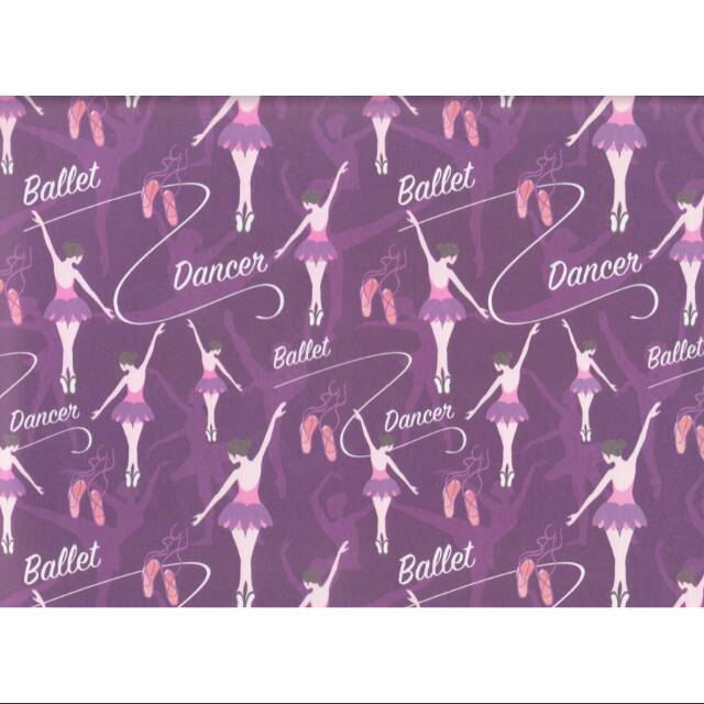 

Kertas Kado Sansan Wawa SW 5321 - ballerina balet dance