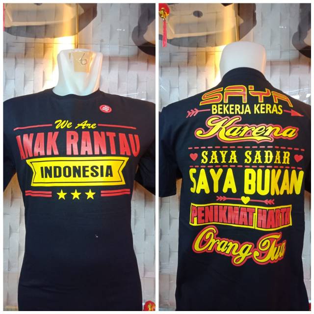 Kaos We are Anak Rantau Indonesia kaos Anak Rantau kaos Kaos We are Anak Rantau Indonesia kaos Anak Rantau kaos
