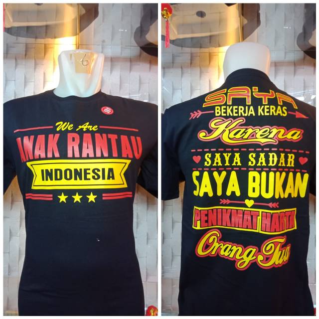  Kaos  We are Anak  Rantau  Indonesia  kaos  Anak  Rantau  kaos  