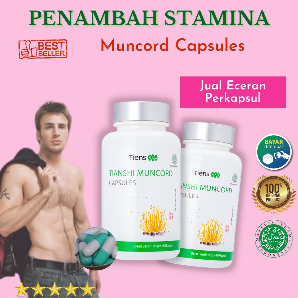 Muncord Tiens Original Asli Eceran Muncord Tiens Penambah Stamina Badan Ampuh Terlaris