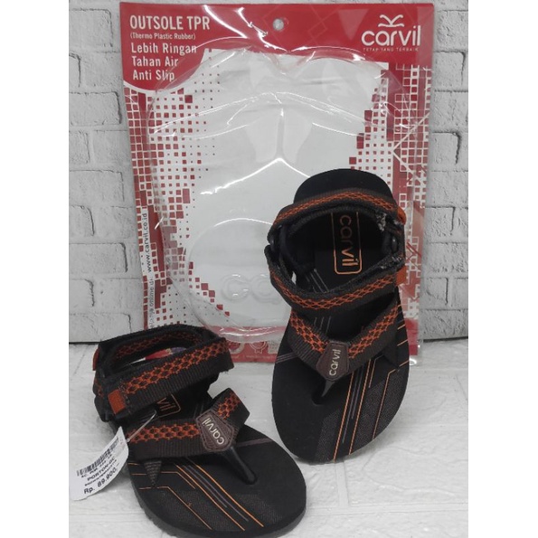 SANDAL JEPIT GUNUNG CARVIL PORTON size 28-29