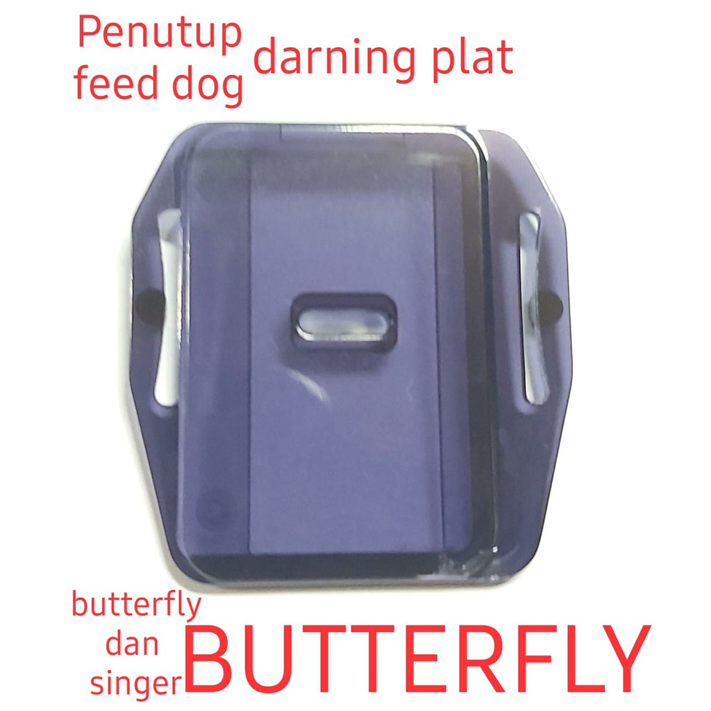 plat bordir/darning plat mesin jahit portable merk butterfly