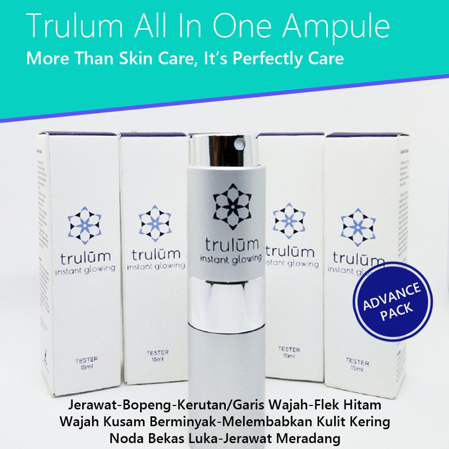 Trulum Ampuh Hilangkan Bekas Jerawat Dengan Trulum | Trulum Instant Glowing