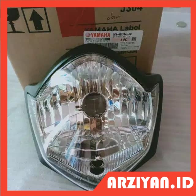 reflektor lampu depan motor Yamaha Vixion old