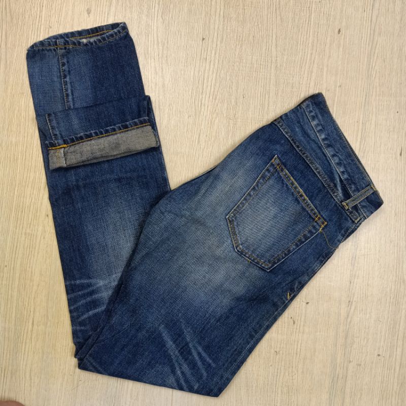 celana Azul by moussy denim slim fit import branded EX052